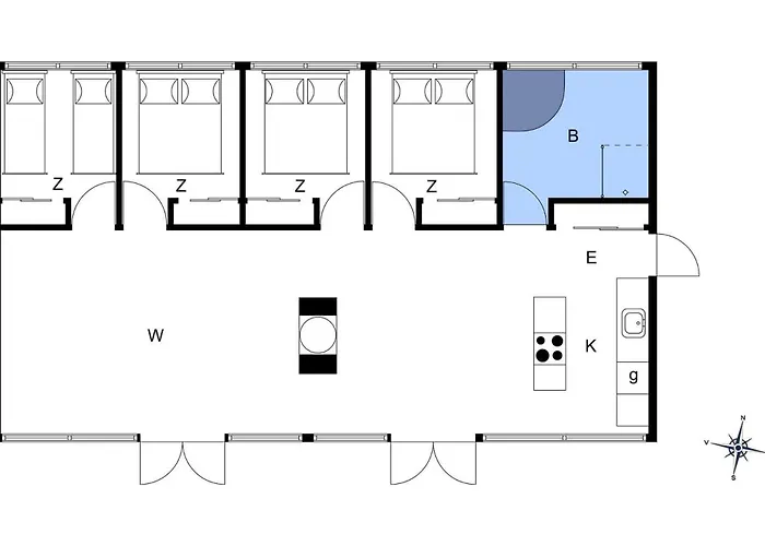 Σπίτι διακοπών M167-vaeggerlose-savavej-31 Bøtø By